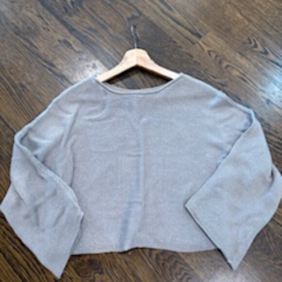 Clearout- Babaton Cotton oversized 3/4 Sleeve Knit sz S - Picture 3 of 10